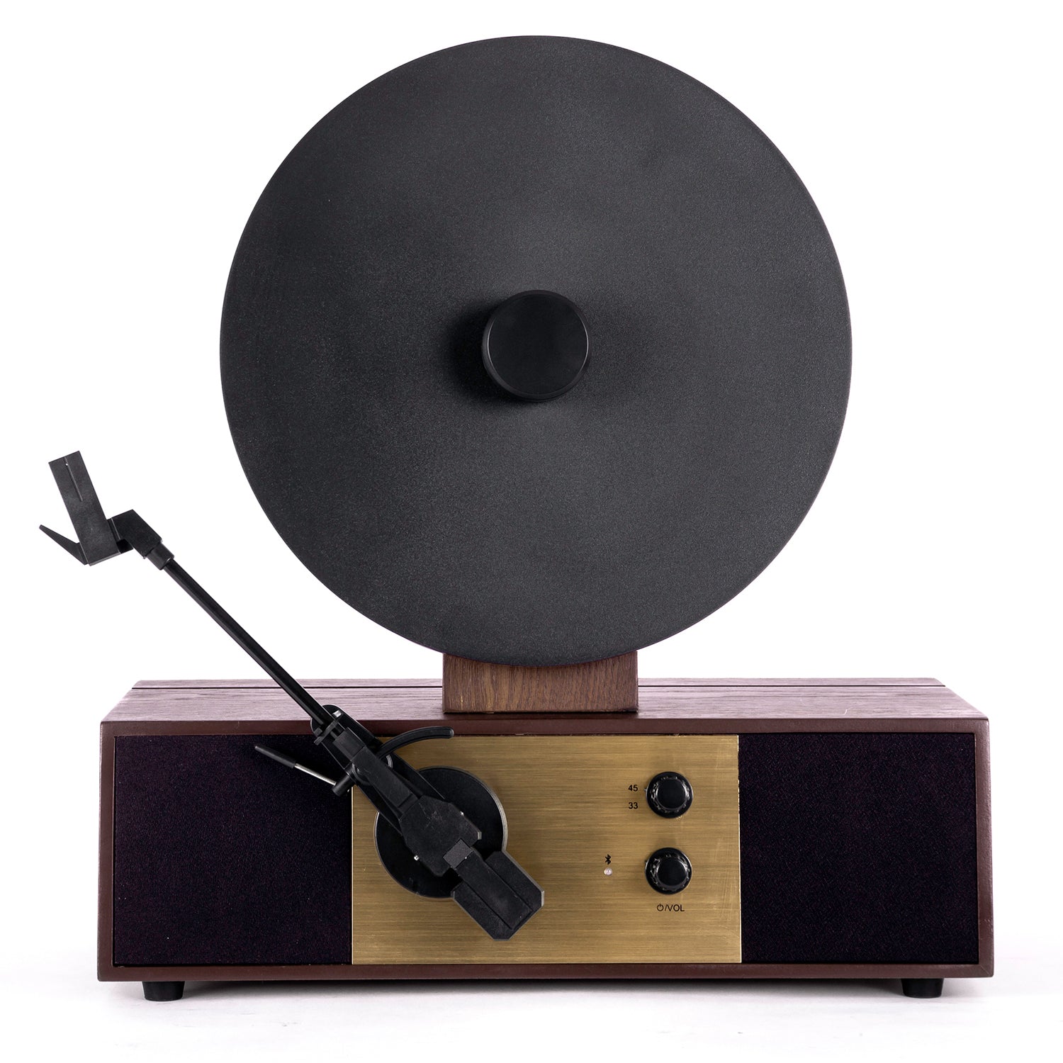 Fuse Rec Vertical Vinyl Record Player with Bluetooth Brookstone