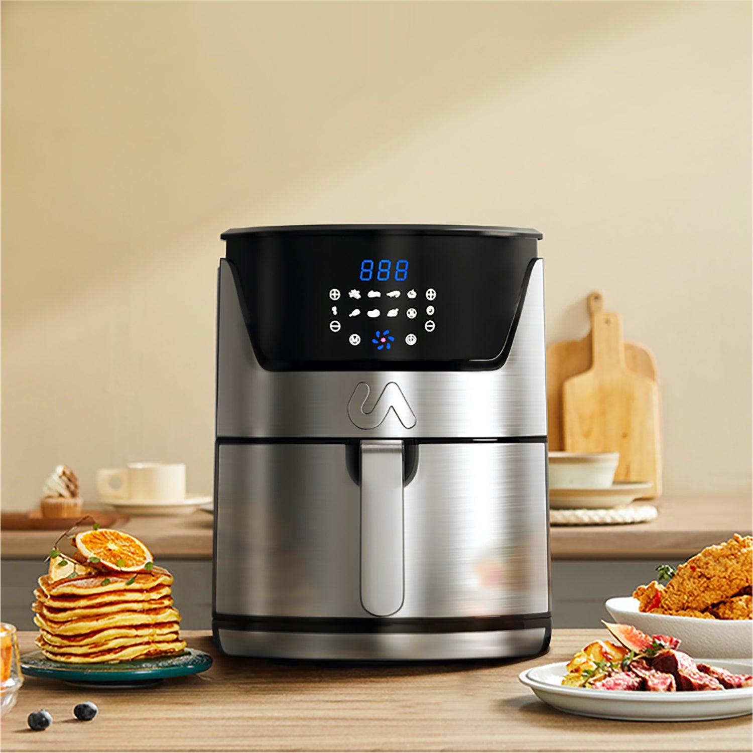Uber Appliance Air fryer XL Premium - 5QT SS | Brookstone