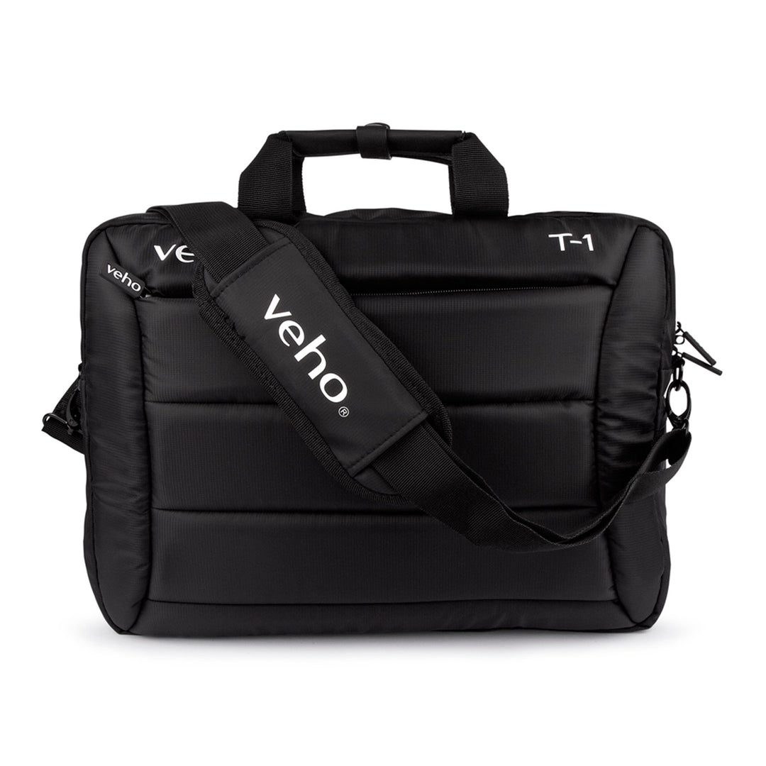 brookstone laptop backpack Veho T-1 Laptop Bag with Shoulder Strap for 15.6" Notebooks/10.1" Tabl – Brookstone