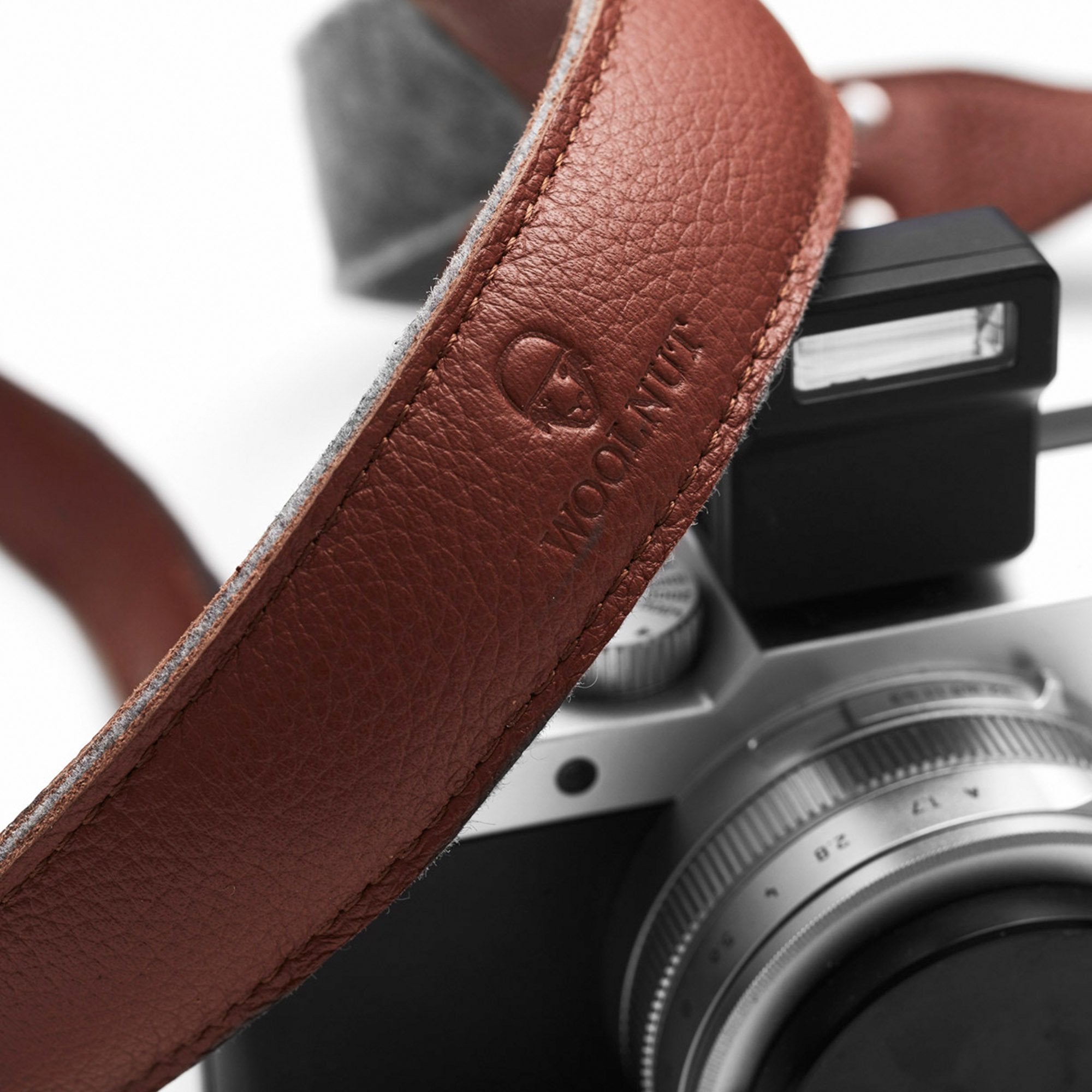 Leather & Wool Camera Strap - Thumbnail 4