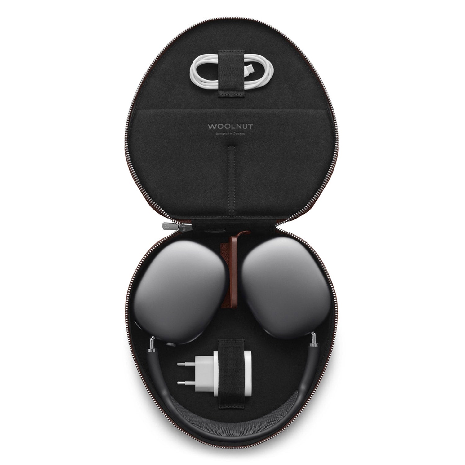 Woolnut Leather Case For Airpods Max – Brookstone
