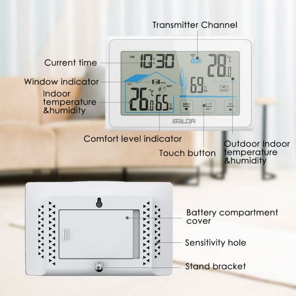 Wireless Indoor Comfort Level Thermometer