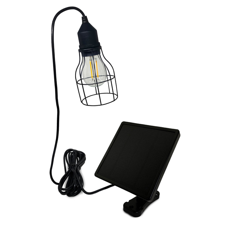 Q Beam Lux Edison Solar Pendant Light
