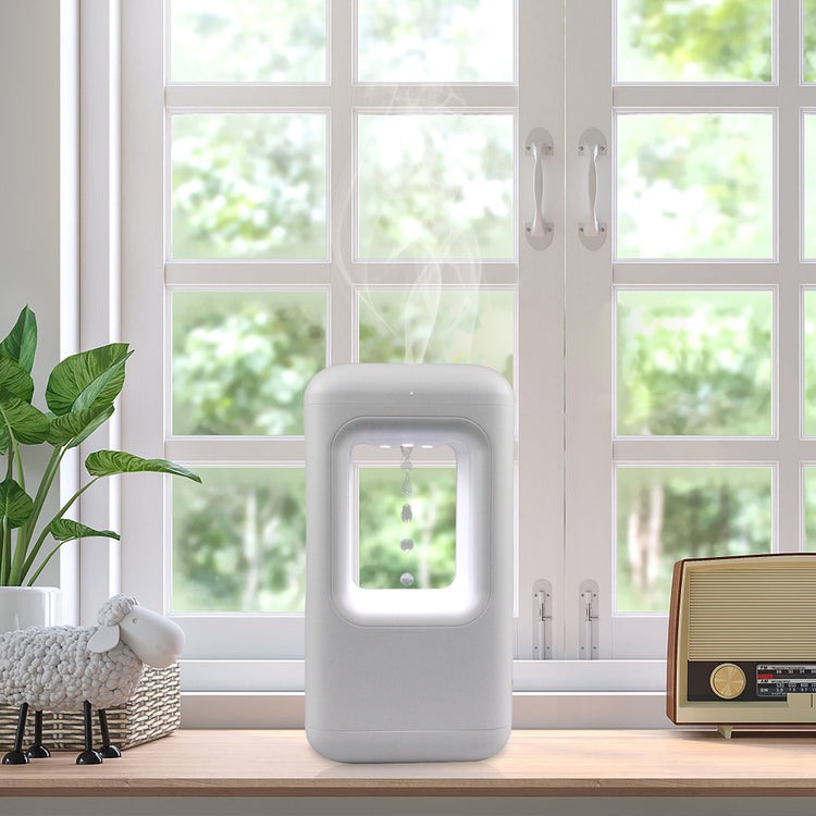 AntiGravity Ultrasonic Humidifier Brookstone