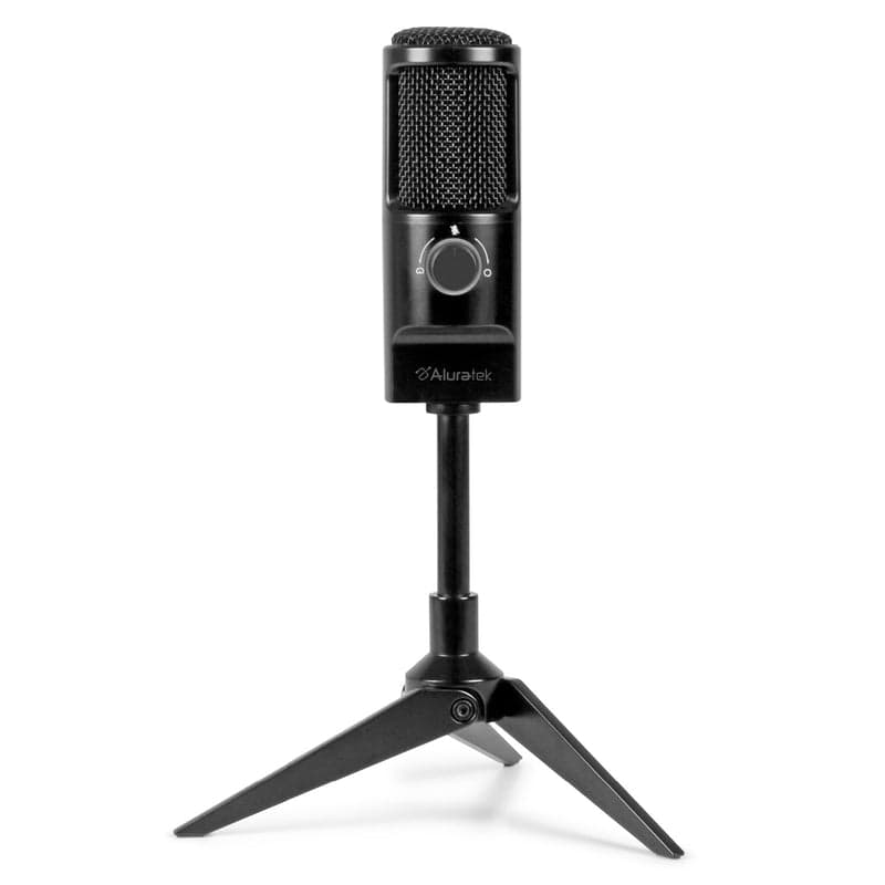 USB Rocket Microphone with Built-In Pop Filter