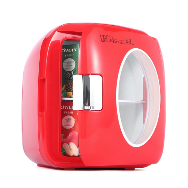 Uber Chill 12-Can Mini Fridge | Brookstone Uber Chill 12-Can Mini Fridge | Brookstone
