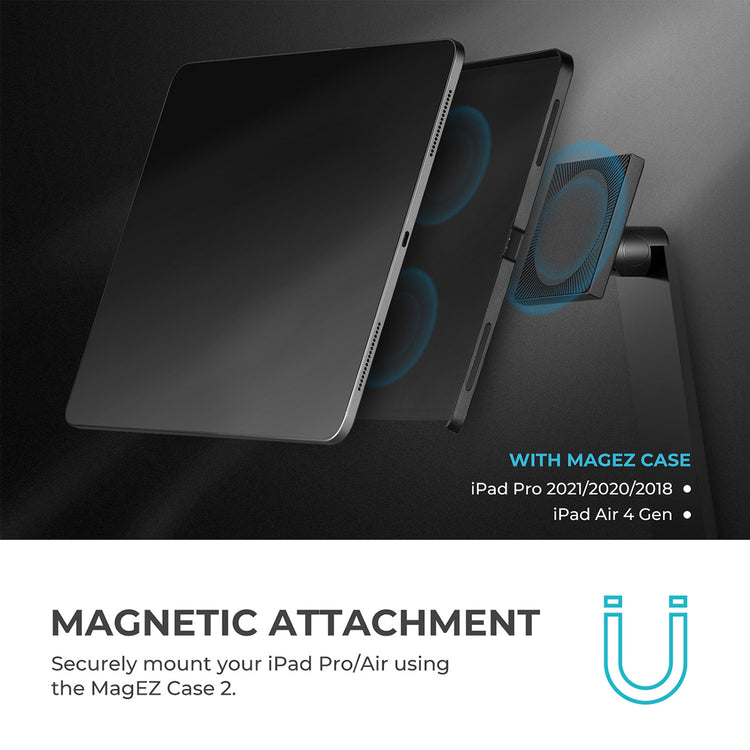 PITAKA iPad Pro Case and Magnetic Stand with Wireless