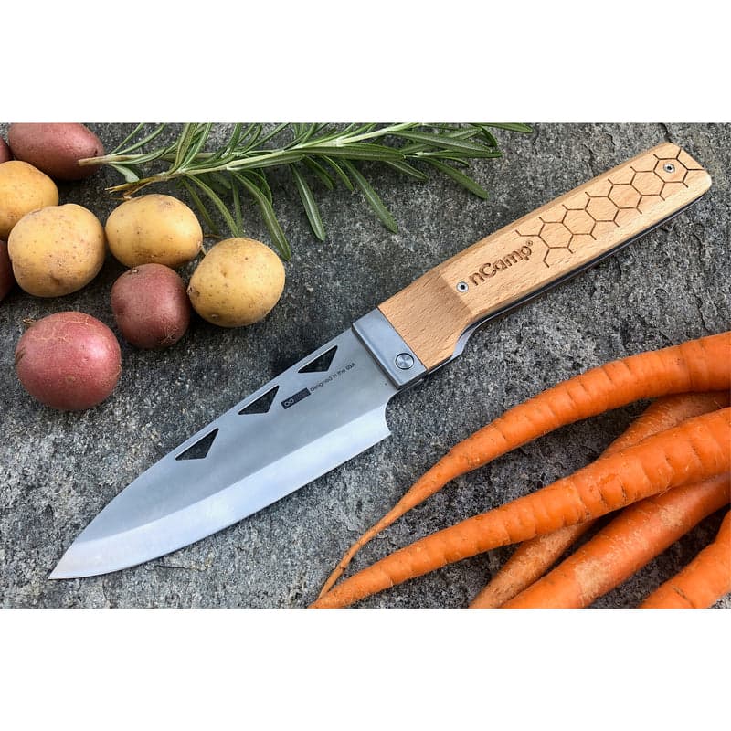 Folding Premium Chef Knife with Drawstring Bag