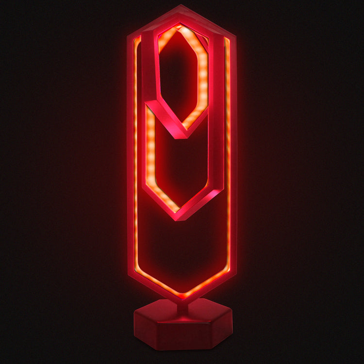 Polygon RGB Music Rhythm Atmosphere LED Lamp Brookstone