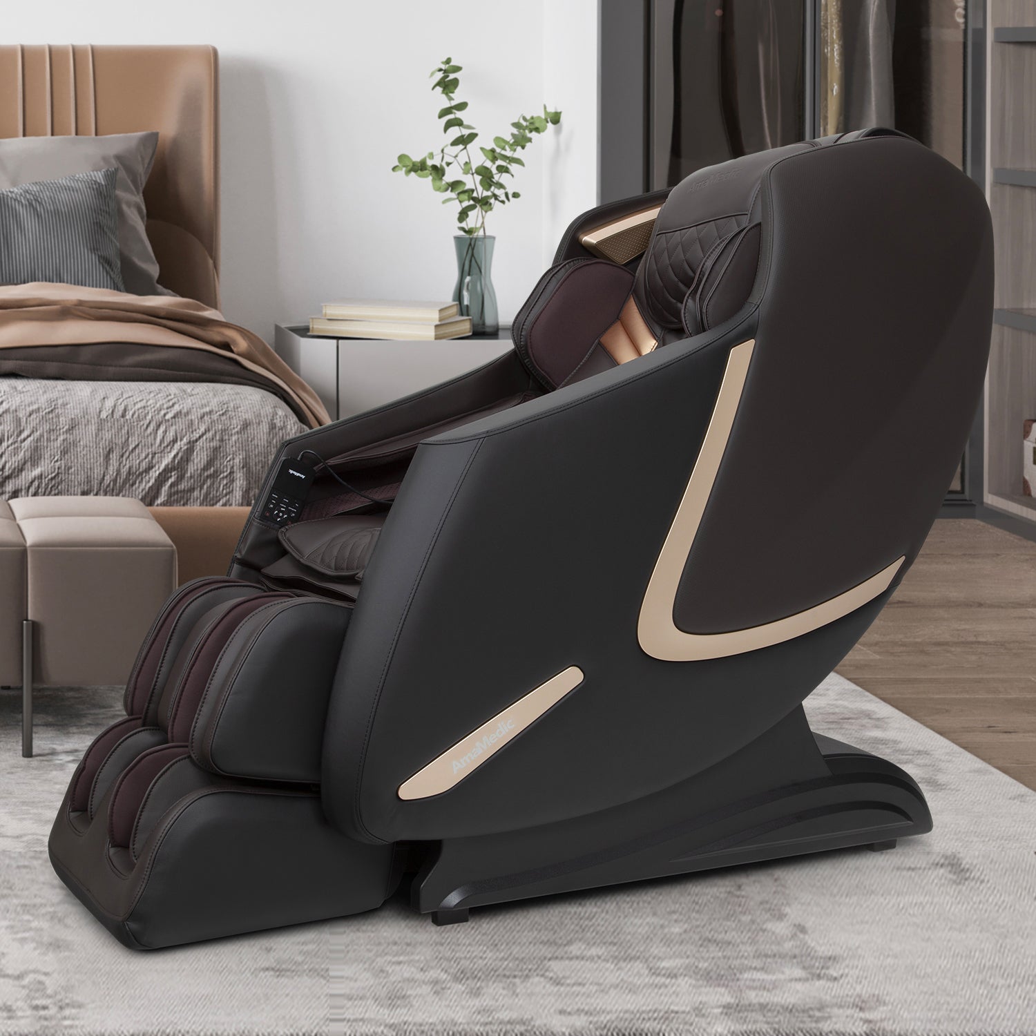 mamoco！BEAQUE MEDI CHOUPRO AmaMedic 3D Premium Massage Chair – Brookstone