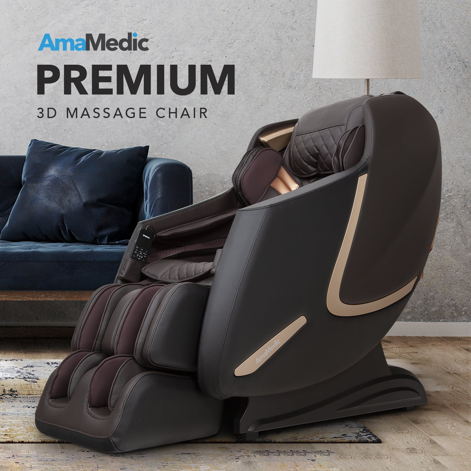 AmaMedic 3D Premium Massage Chair – Brookstone