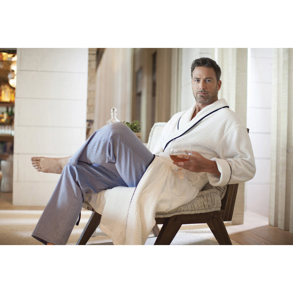 Checkered Bathrobe Brookstone