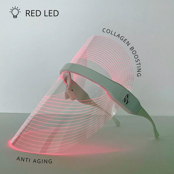 Solaris Laboratories NY "How To Glow" LED Light Therapy Mask Brookstone