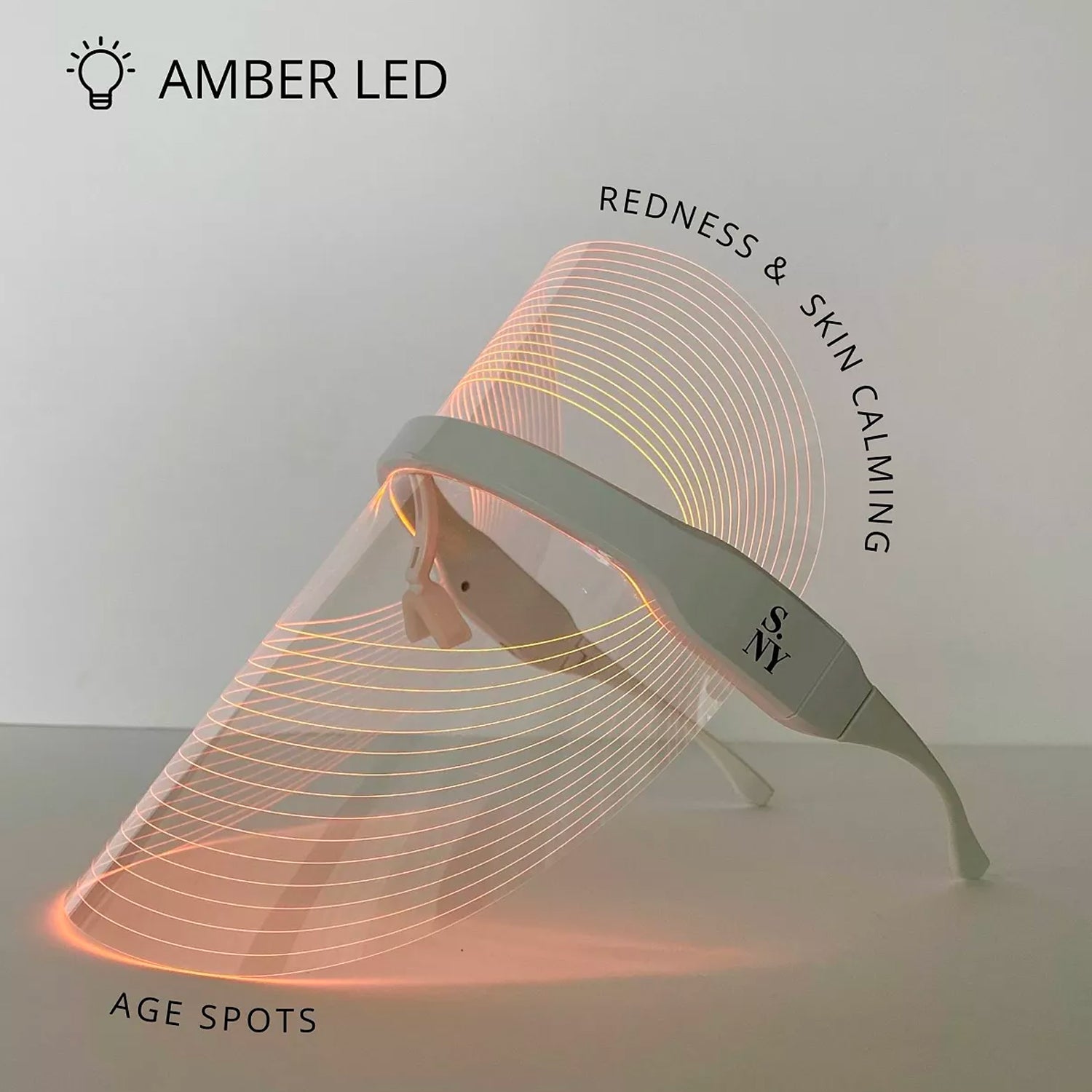 Solaris Laboratories NY "How To Glow" LED Light Therapy Mask Brookstone